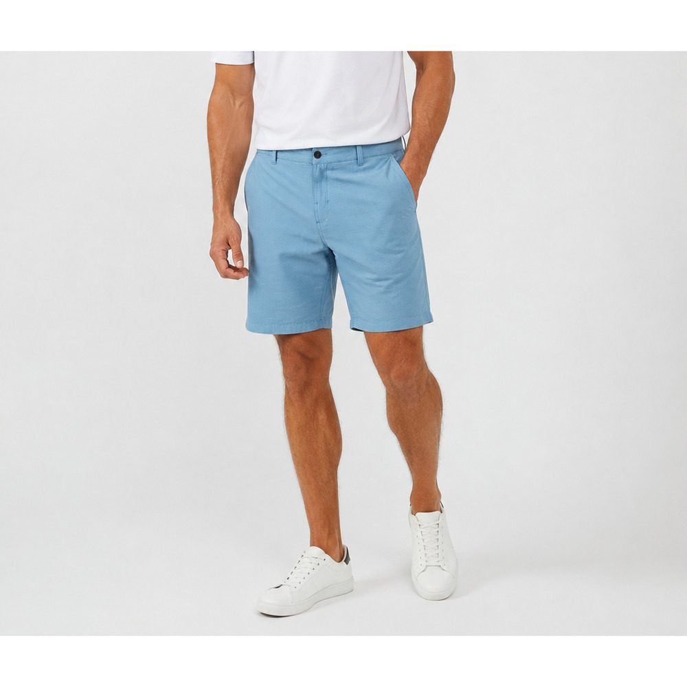 Trunks Mens Golf Shorts Size 36 Light Blue Stretch Performance Flat Front Casual